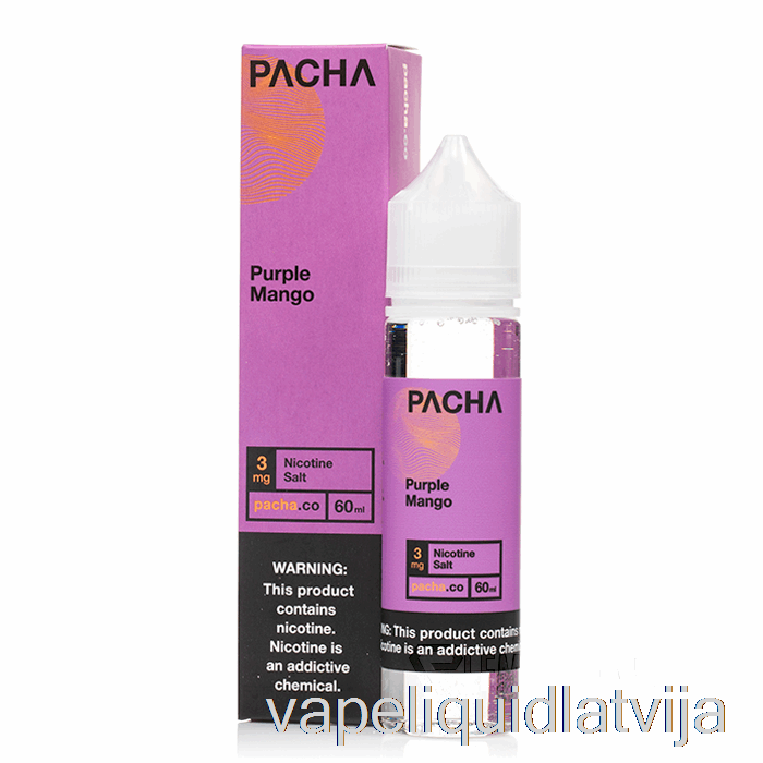 Purple Mango - Pacha - 60ml 3mg Vape šķidrums